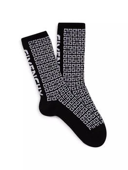 Givenchy | Little Boy's & Boy's Jacquard Logo Socks,商家Saks Fifth Avenue,价格¥480