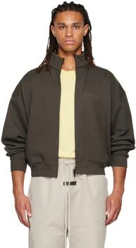 Essentials | Gray Full Zip Jacket 