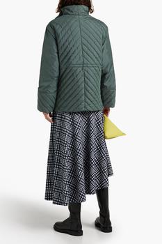 Ganni | Quilted shell jacket商品图片,4折