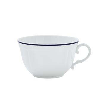 商品Ginori 1735 Corona Blu Cobalto Tea Cup, Antico Doccia Shape图片