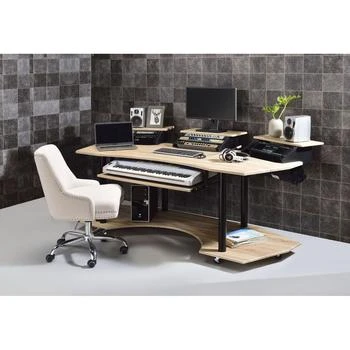 Simplie Fun | Desk/Work Surface in Metal & Wood,商家Premium Outlets,价格¥8891