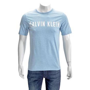 推荐Calvin Klein Mens Logo Short Sleeve T-Shirt, Size Small商品