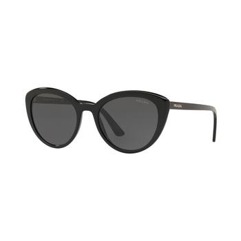 Prada | Women's Sunglasses, PR 02VS CATWALK 54商品图片,额外7折, 额外七折