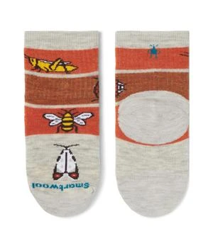 SmartWool | Hike Full Cushion Garden Bugs Pattern Crew Socks (Toddler/Little Kid/Big Kid),商家Zappos,价格¥120