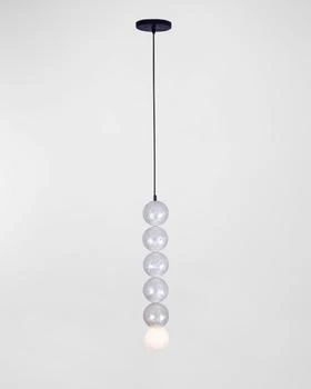 Kalco Lighting | Pearls 5-Ball Drop Pendant Light,商家Neiman Marcus,价格¥2284