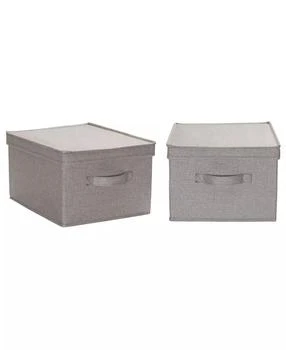 Household Essentials | Household Essential Large Fabric Storage Bins 2 Pack,商家Macy's,价格¥275