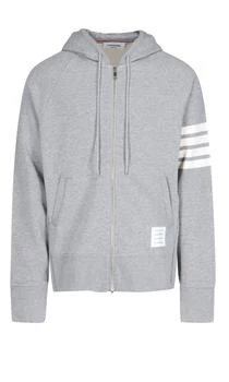 Thom Browne | Thom Browne 4 Bar Zipped Hoodie 8.6折