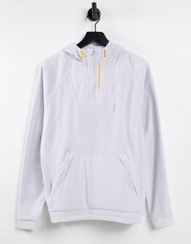 Under Armour | Under Armour Rush fleece hoodie in grey商品图片,6折