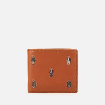 ralph lauren bear直邮, Ralph Lauren | Polo Ralph Lauren Men's Smooth Leather Bear Logo Wallet - Tan商品图片 额外7.2折, 额外七二折