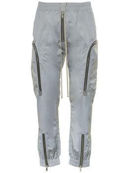 rick owens男裤, Rick Owens | Bahaus Zip Cargo Refractive Pants商品图片 额外7.5折, 额外七五折