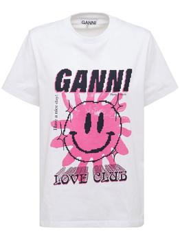 product Logo Printed Cotton Jersey T-shirt image