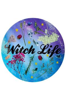 商品Grindstore | Grindstore Witch Life Circular Chopping Board (Dark Blue) (One Size),商家Verishop,价格¥153图片