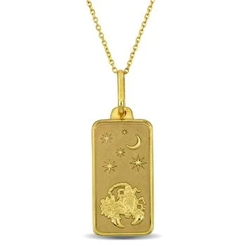 Mimi & Max | Mimi & Max Scorpio Horoscope Necklace in 10k Yellow Gold,商家Premium Outlets,价格¥2114