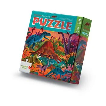 Crocodile Creek | Dazzling Dinosaurs Holographic Foil Puzzle, 60 Pieces,商家Macy's,价格¥142