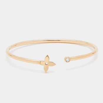 Louis Vuitton Idylle blossom twist bracelet, pink gold (Q95533)
