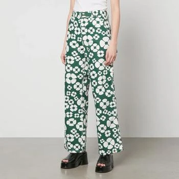 Marni | Marni X Carhartt Floral-Print Cotton-Canvas Trousers 5折×额外8.3折, 额外八三折
