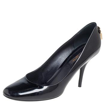 lv高帮鞋, [二手商品] Louis Vuitton | Louis Vuitton Black Patent Leather Oh Really! Platform Pumps Size 37.5商品图片 6.2折, 满1件减$100, 满减