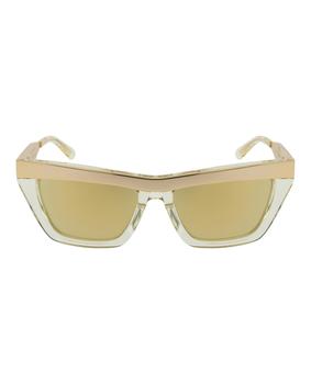 推荐Cat Eye-Frame Metal Sunglasses商品