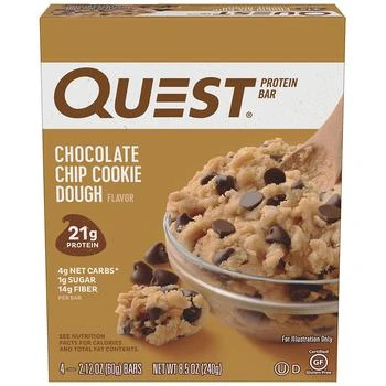 Quest Nutrition | Chocolate Chip Cookie Dough Protein Bars,商家Walgreens,价格¥74