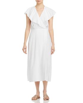 vince dress, Vince | Ruffled Flutter Sleeve Dress商品图片 2.9折