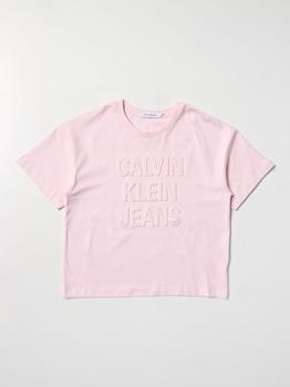 Calvin Klein | Calvin Klein T-shirt with embossed logo商品图片,7折