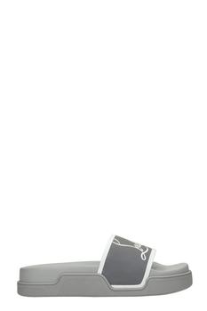 推荐Christian Louboutin Flats In Silver Rubber/plasic商品