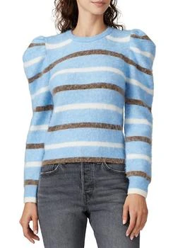 [二手商品] Derek Lam | Puff Sleeve Stripe Alpaca Blend Sweater,商家Saks OFF 5TH,价格¥558