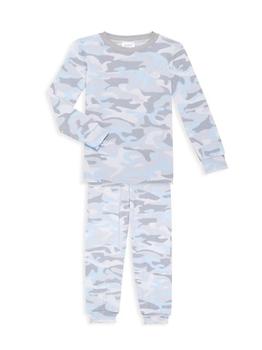 商品Esme | Baby's & Little Boy's Camo 2-Piece Pajama Set,商家Saks Fifth Avenue,价格¥348图片
