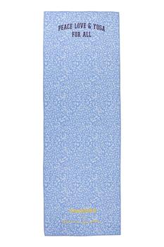 商品Yogitoes Yoga Towel x Spiritual Gangster - Blue Sky Leopard图片