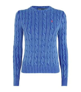 Ralph Lauren | Cotton Cable-Knit Sweater 