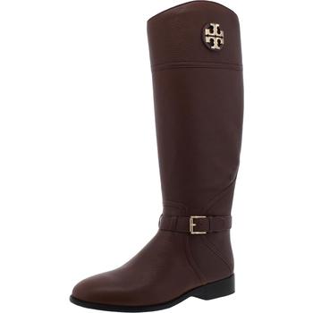 tory burch鞋高帮鞋, Tory Burch | Tory Burch Womens Adeline Leather Riding Knee-High Boots商品图片 4.3折