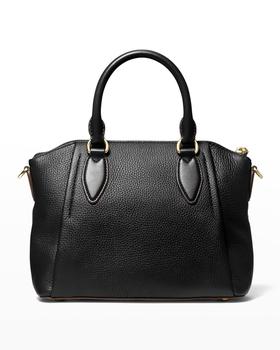 推荐Sienna Leather Top-Handle Satchel Bag商品