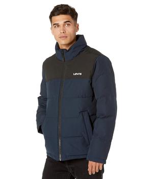 李维斯外套, Levi's | Arctic Cloth Stand Collar Quilted Logo Puffer Jacket商品图片 4.4折起