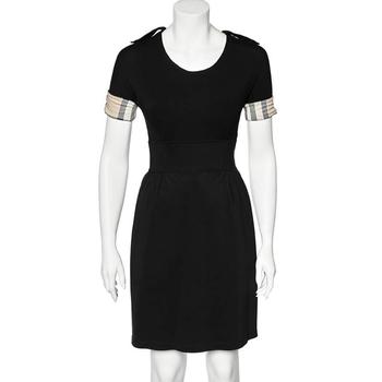 burberry短袖, [二手商品] Burberry | Burberry Brit Black Stretch Knit Short Sleeve Dress S商品图片 3.5折