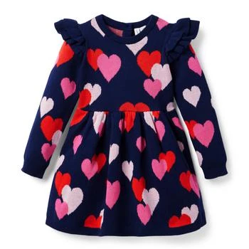 Janie and Jack | Sweater Intarsia Dress (Toddler/Little Kid/Big Kid),商家Zappos,价格¥514