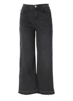 推荐Frame Mid-Rise Wide-Leg Denim Jeans商品