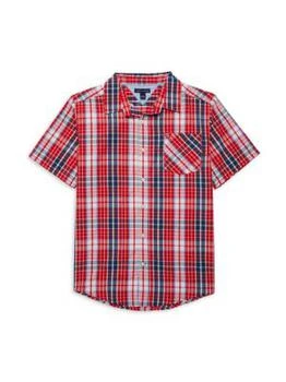 推荐Boy's Core Plaid Shirt商品