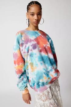 推荐Urban Renewal Remade Popsicle Dye Crew Neck Sweatshirt商品