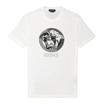 推荐Men's White Medusa Logo T-shirt商品