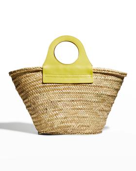 product Cabas Woven Straw Top-Handle Bag image