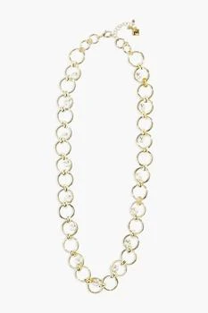 推荐Gold-tone crystal necklace商品