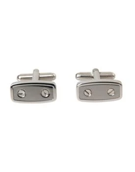 Dolce & Gabbana | Dolce & Gabbana Silver Plated Metal Brass Pin Men Cufflinks,商家Siebentaschen,价格¥1371