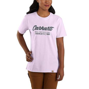 Carhartt | Carhartt Women's Loose Fit Heavyweight SS Crafted Graphic T-Shirt商品图片,6.4折, 满$150享9折, 满折