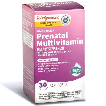 商品Walgreens | Once Daily Prenatal Multivitamin,商家Walgreens,价格¥115图片