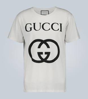 Gucci | Oversized cotton T-shirt with GG商品图片,