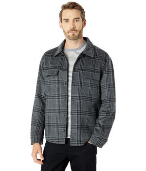 vince大衣, Vince | Triple Check Plaid Overshirt商品图片 4.1折