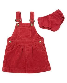 Dotty Dungarees | Girls' Robin Red Chunky Cord Overall Dress - Baby, Little Kid, Big Kid,商家Bloomingdale's,价格¥391