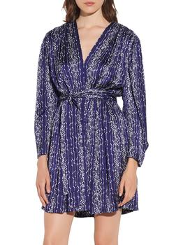 sandro连衣裙, Sandro | Angel Short Printed Dress商品图片 3.3折
