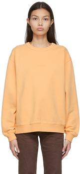 艾克妮衣服, Acne Studios | Orange French Terry Crewneck Sweatshirt商品图片 3.6折