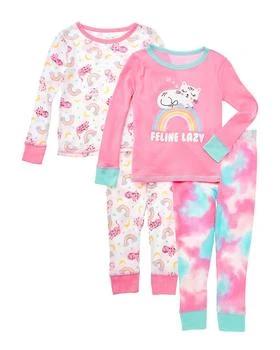 René Rofé | Rene Rofe 4pc Girls Club Toddler Snug Fit Pajama Set,商家Premium Outlets,价格¥139